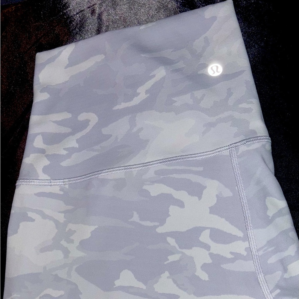 Purple Camo Lululemon Leggings